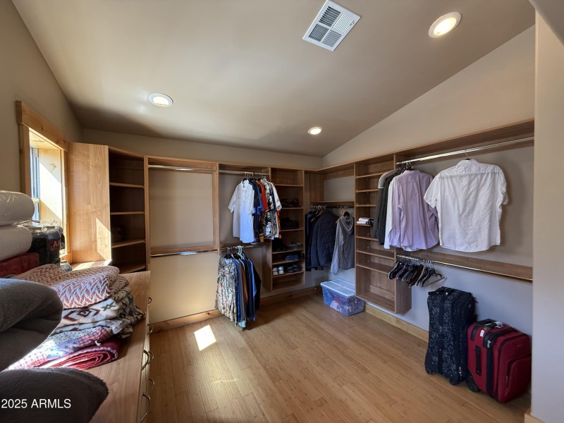 Main bedroom closet