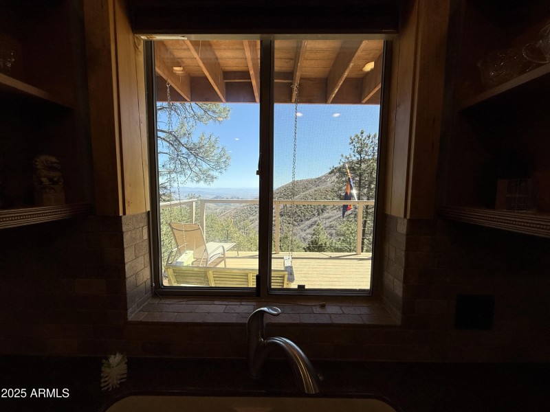 Views from the kitchen sink