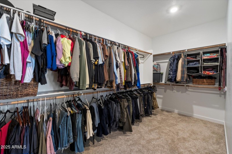 Primary Walk in Closet