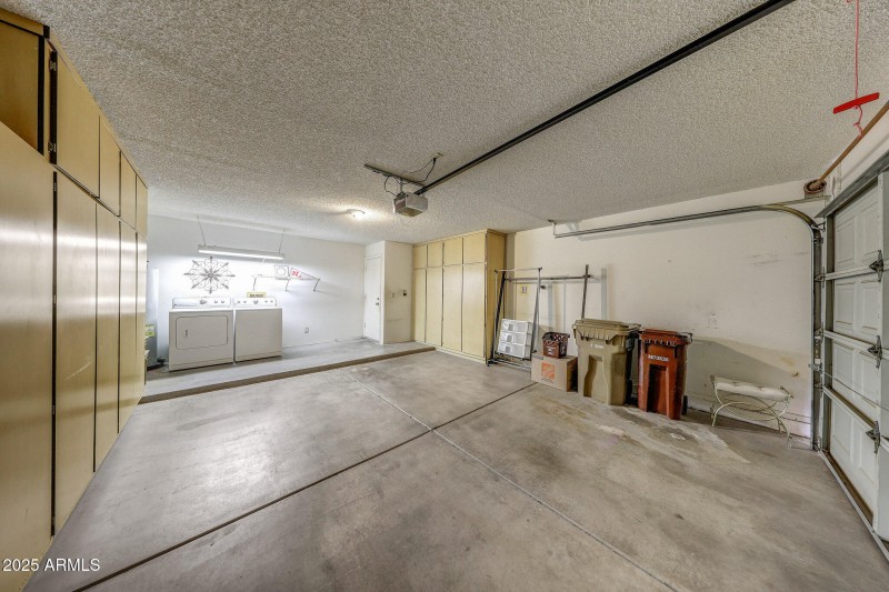 Garage/Laundry Area