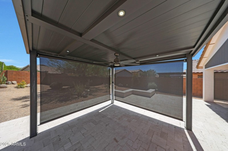 Fan, lights, & electrical outlets