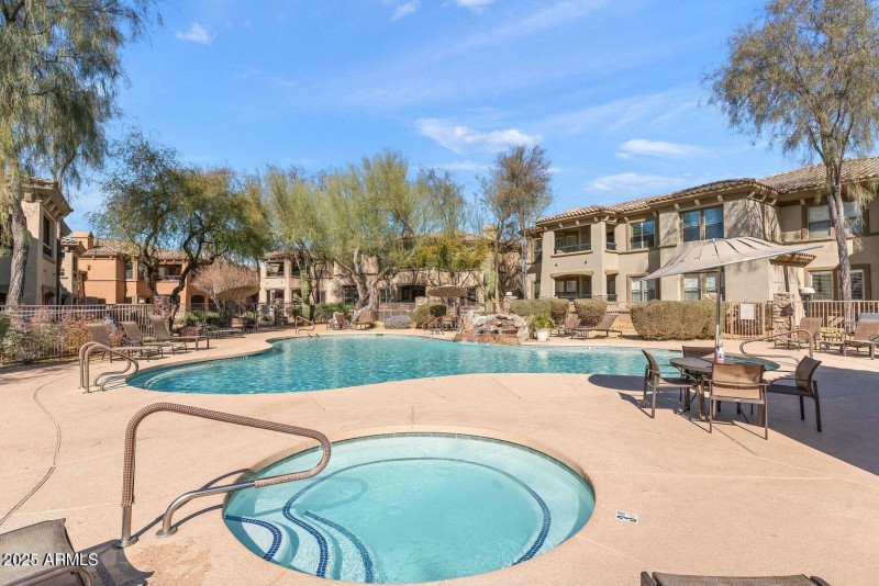 community pool and spa