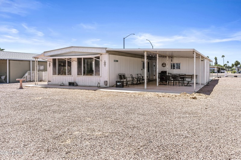 Deep Covered Back Patio