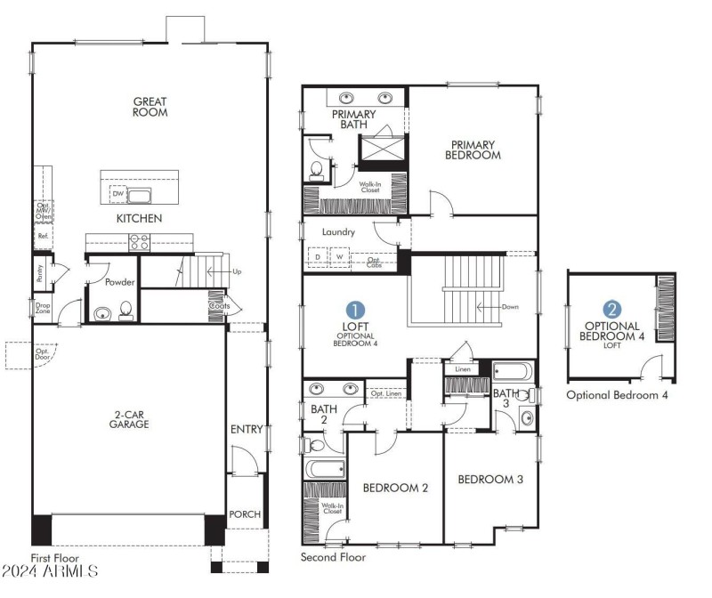 Aster - Plan 2 MLS Floorplan
