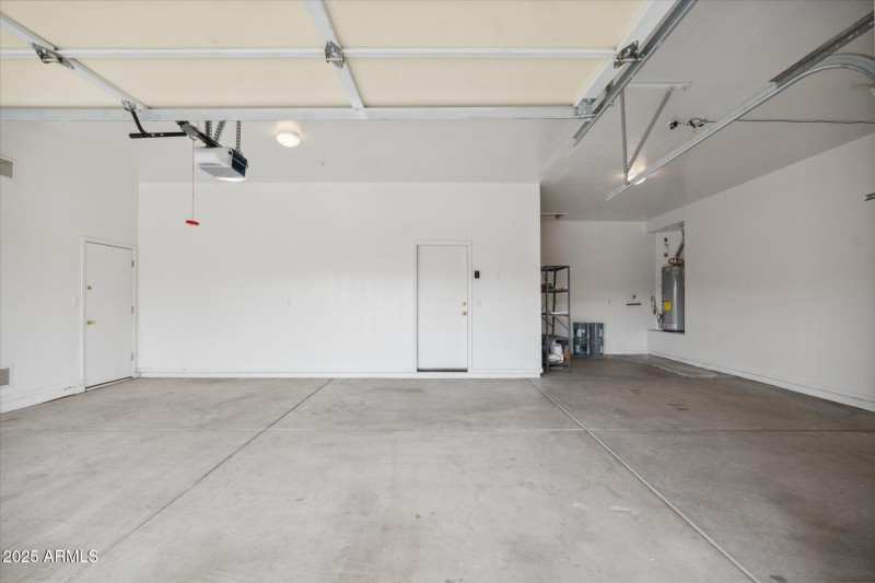 Garage with extra Storage