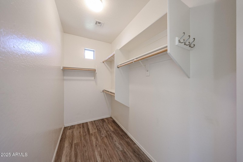 Primary Walk in Closet