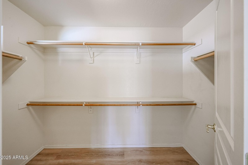 Primary Walk in Closet
