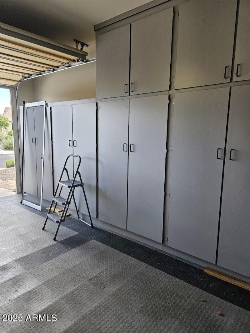 Garage cabinets