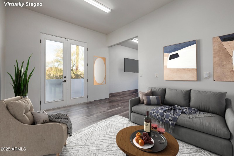 Virtually Staged - Bedroom Suite