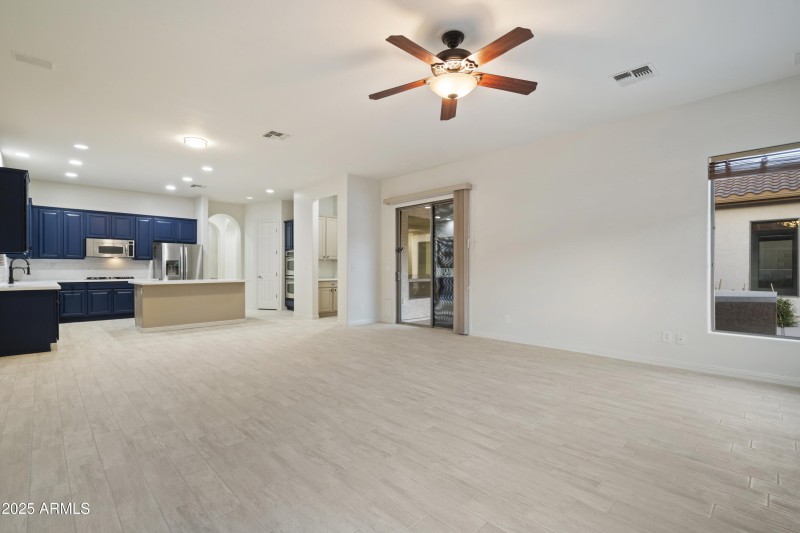 Living Room to Kitchen