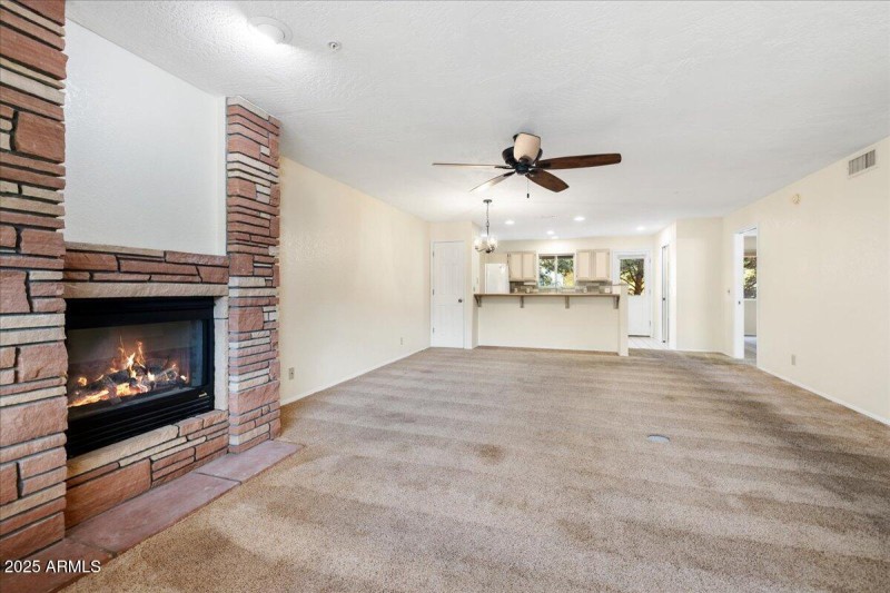 Spacious + Open Living & Dining