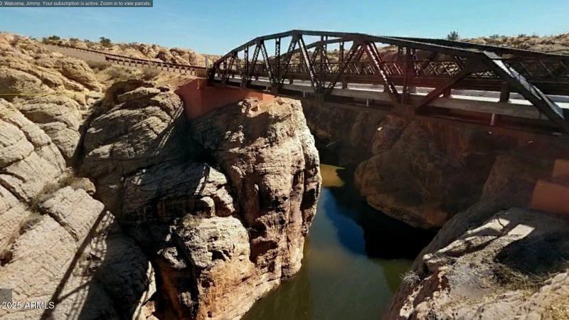 Chevelon Creek on property