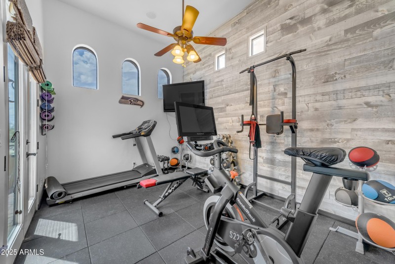 Primary Workout Room/Sitting Area