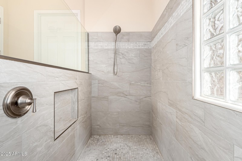 Tile Surround Shower