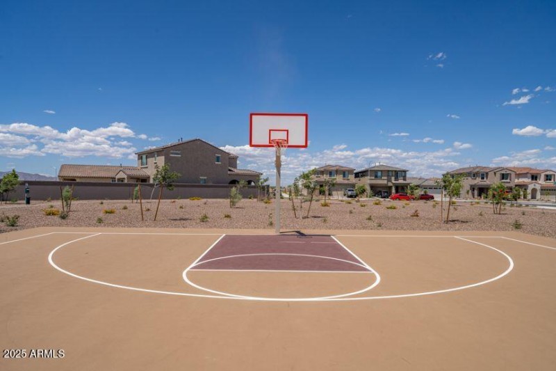 Allen Ranches Basketball court