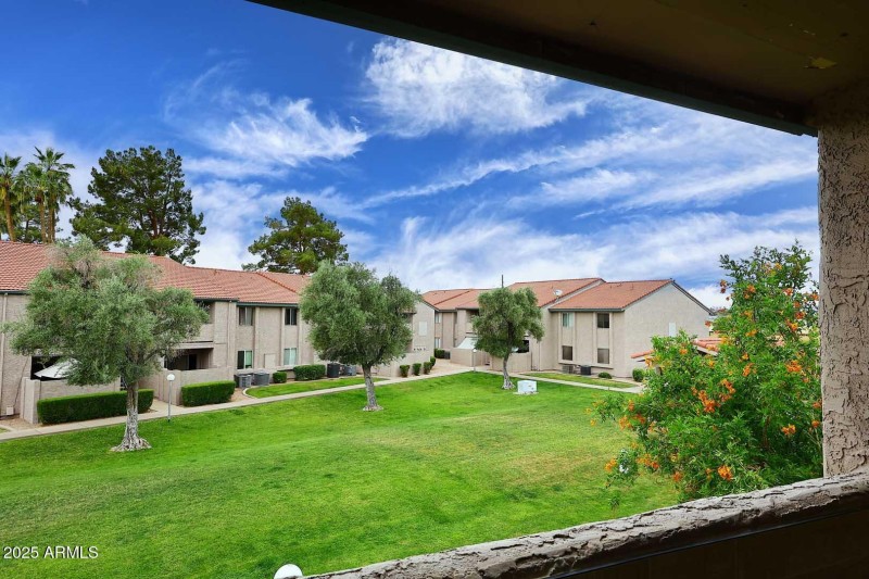 Covered Balcony-View