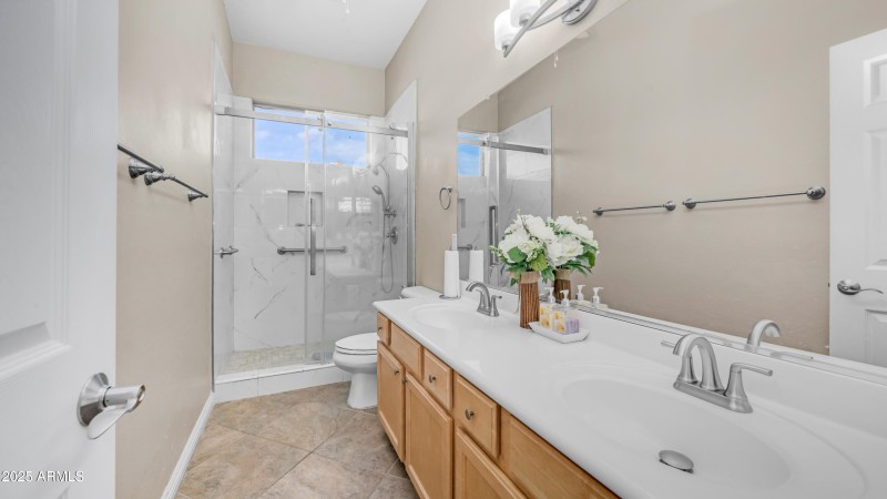 Spacious Secondary Bathroom