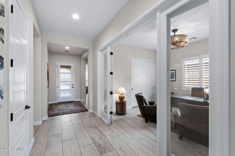 Entry Way and Office