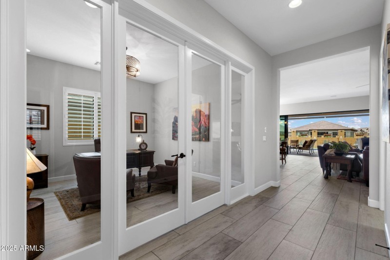 Office and Entry Way