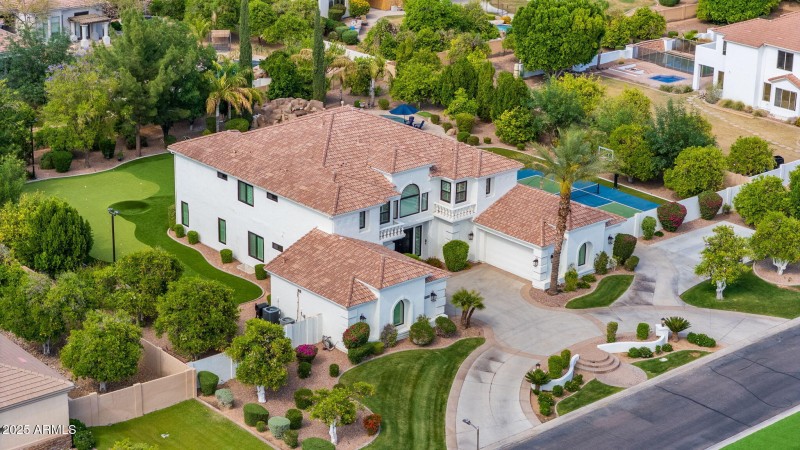 Bird's Eye Aerial View