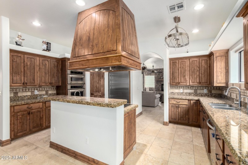 Chef’s Kitchen With Double Ovens