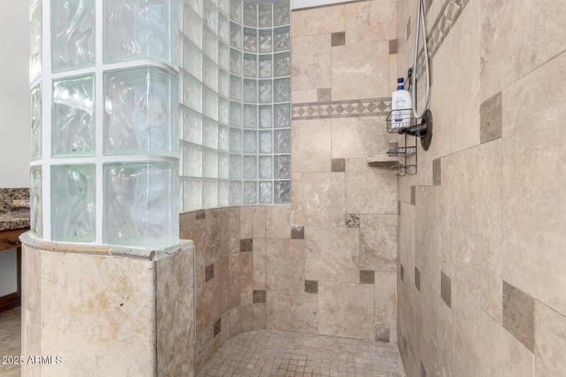 Walk-In Tile Shower