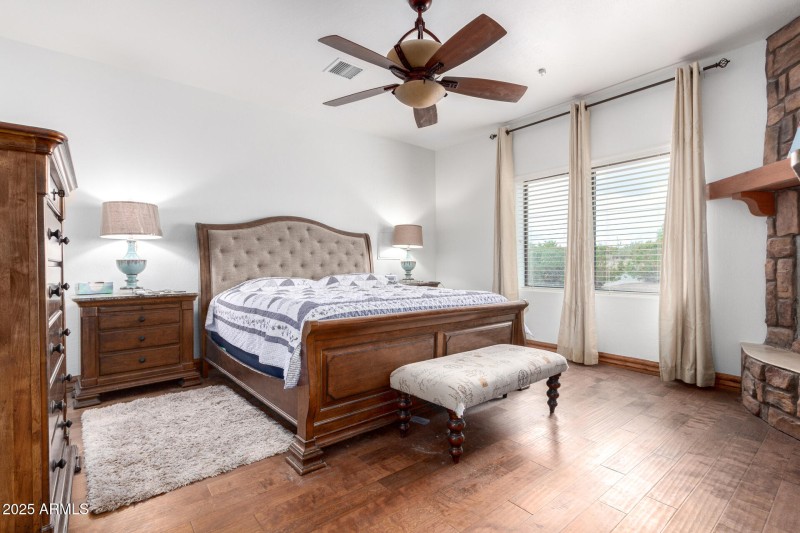 Spacious Bedroom With Views