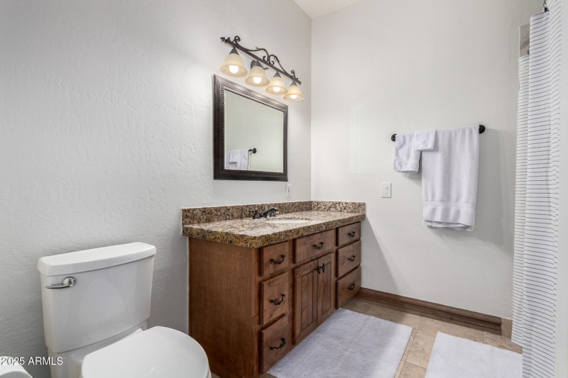 Guest Bathroom with Granite Vanity