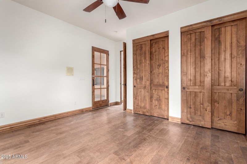 Bonus Room with Glass Door Entry