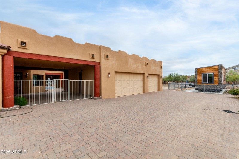 Spacious Three-Car Garage