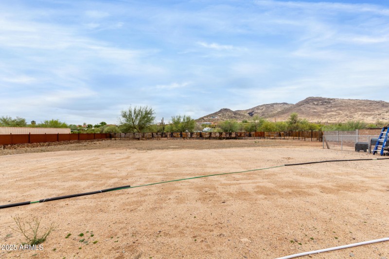 Expansive Backyard with Views