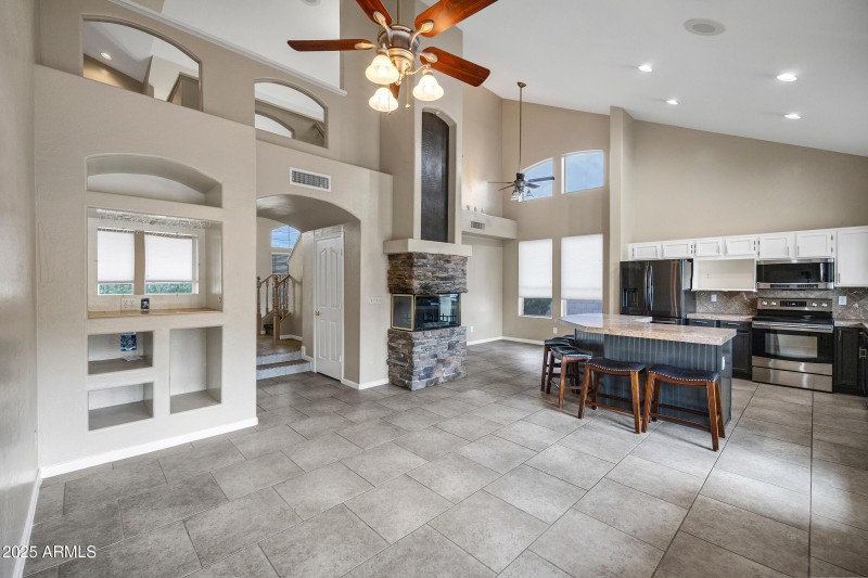 Family Room is Open to the Kitchen