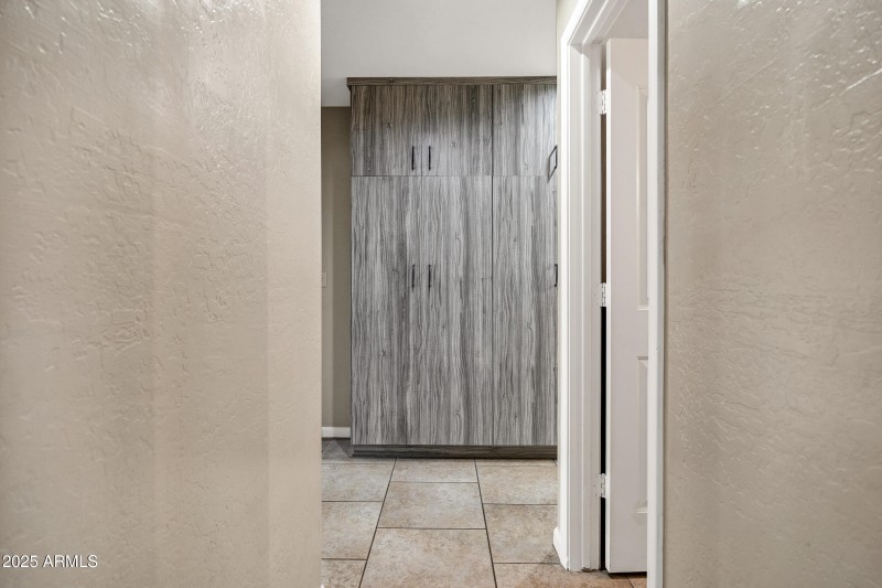 Wall of Extra Storage Cabinets