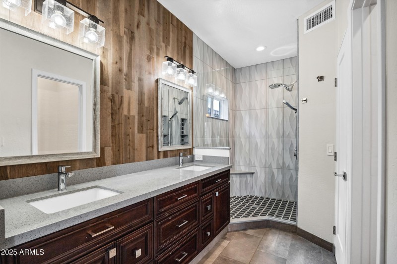 Remodeled Primary Bathroom