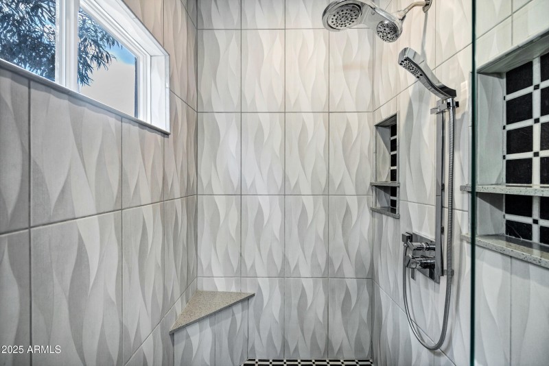 Custom Tile in Primary Shower