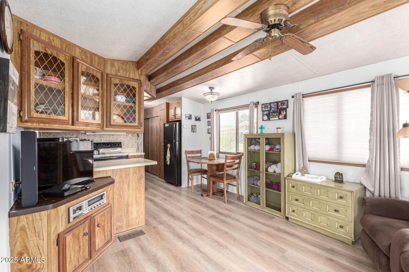 Living Room + Kitchen/Dining