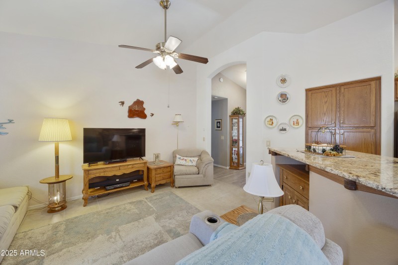 Family Room off kitchen