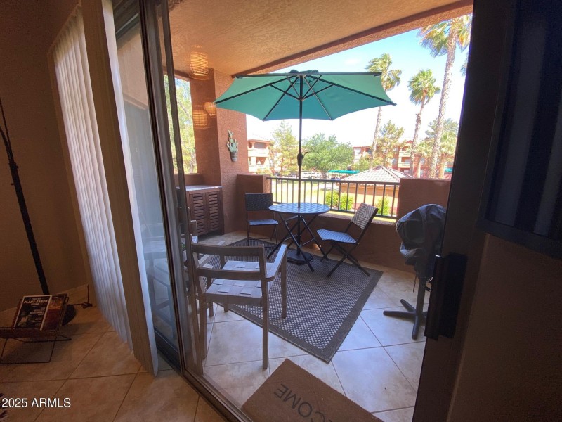 Access to Covered Patio