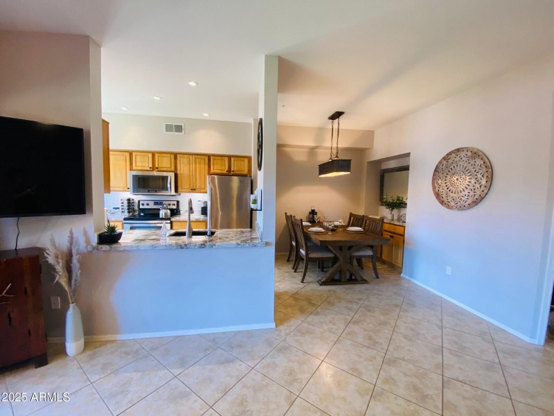 Tile Throughout Plus Patio