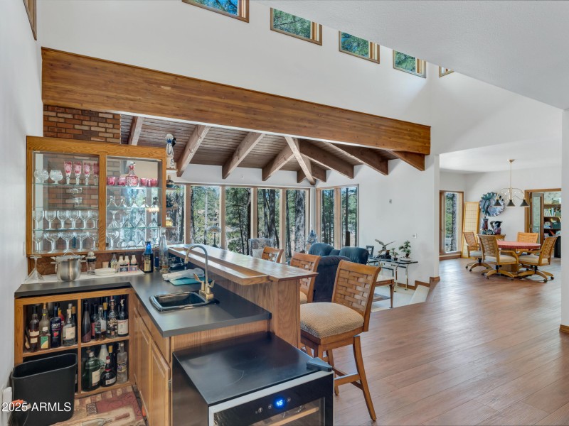 Great Room with Wet Bar