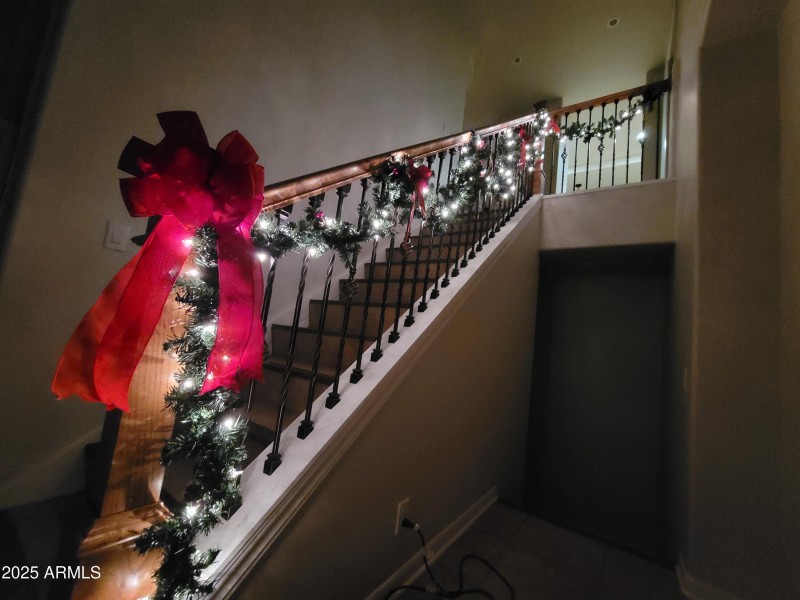 139th Place Xmas pic foyer