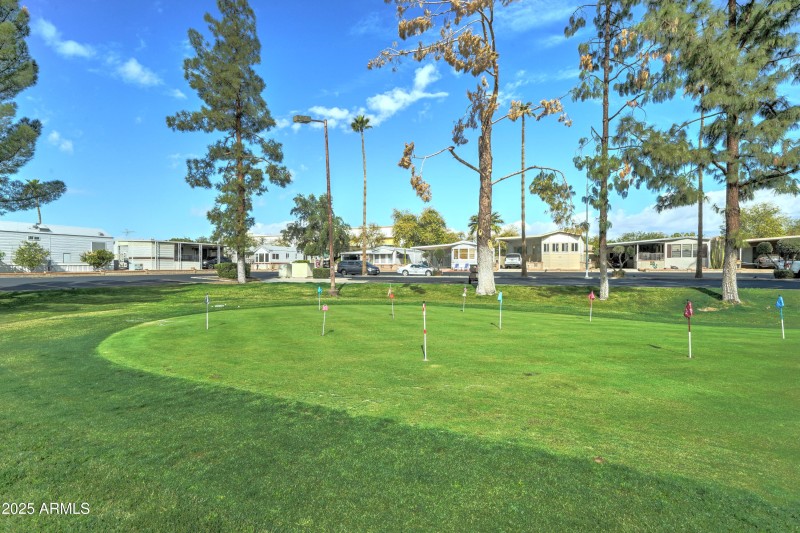 Greenfiled Village putting green