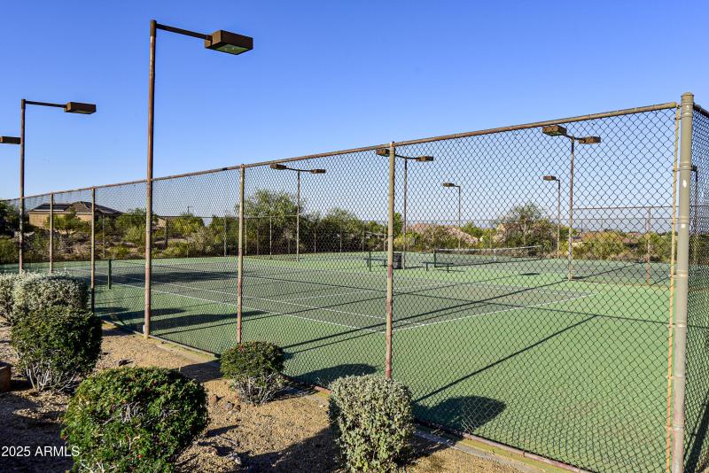 Tennis courts