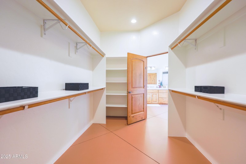 Primary Huge Walk In Closet