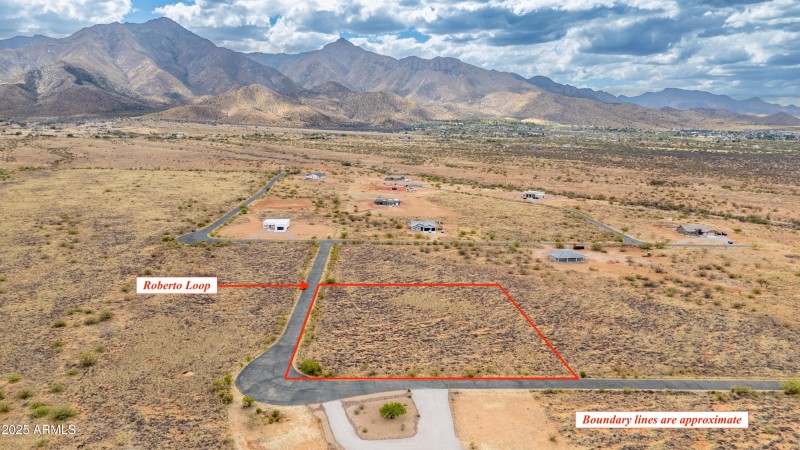 View of the Huachucas