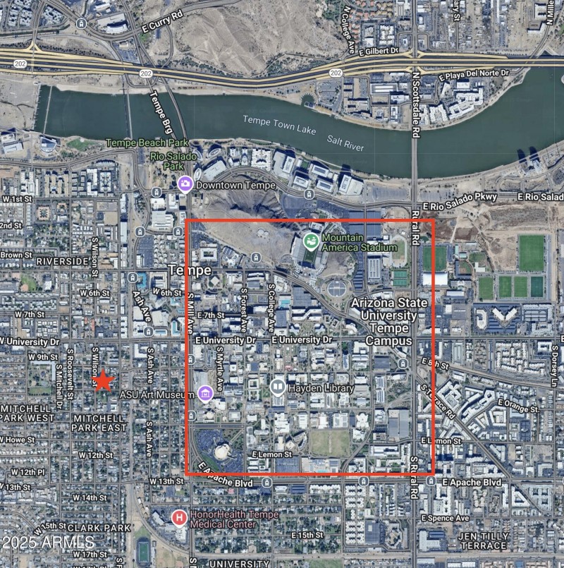 Minutes From ASU Campus