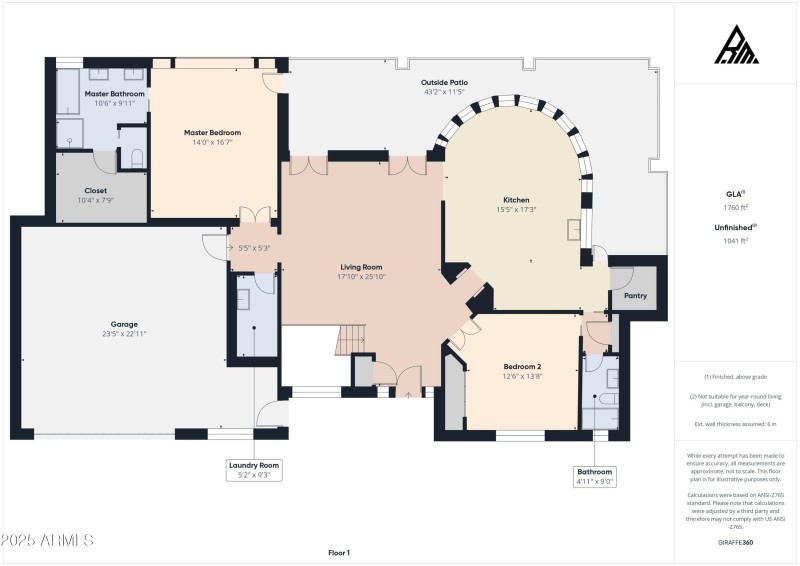Main Level Floor Plan - 2015 W Shadow Va