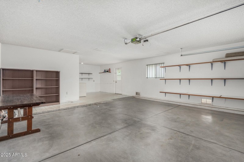 Spacious 2-Car Garage