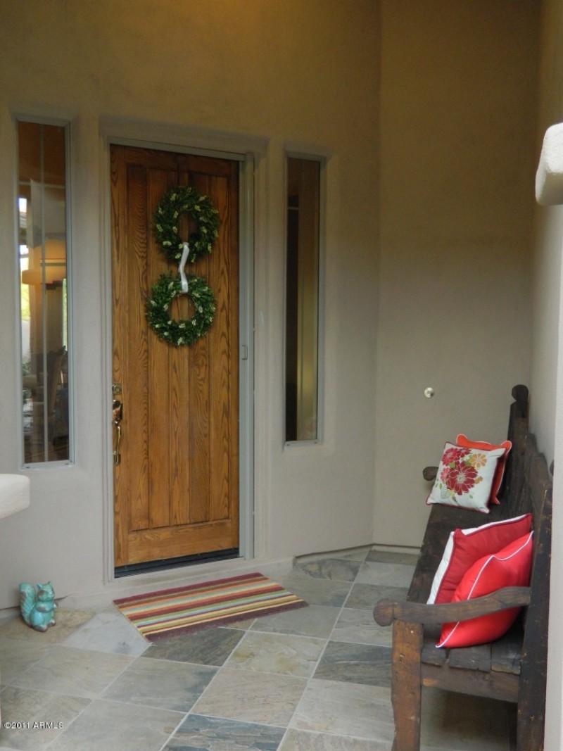 Front Door Courtyard Entry