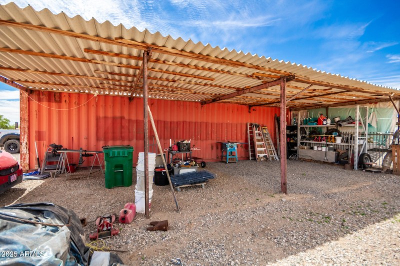 Metal Covered Work Station